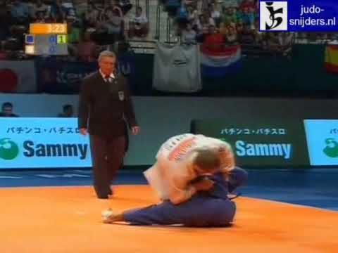 Judo 2009 Rotterdam: Jeong-Hwan An (KOR) - Alim Gadanov (RUS) [-66kg] bronze, match.