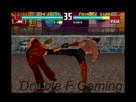 Jin with Hwoarang Best Moves Gameplay - Tekken 3 (Arcade Version)