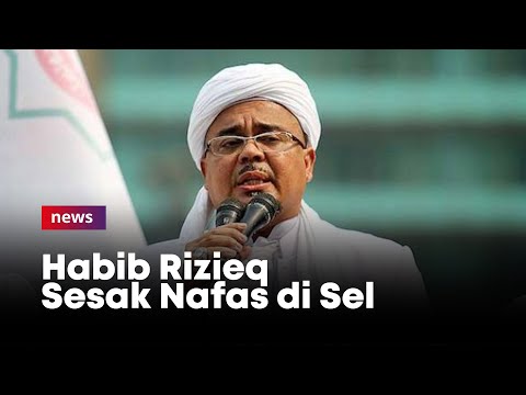 Habib Rizieq Sesak Nafas di Sel, Pengacara Sebut Polda Metro Jaya Lamban
