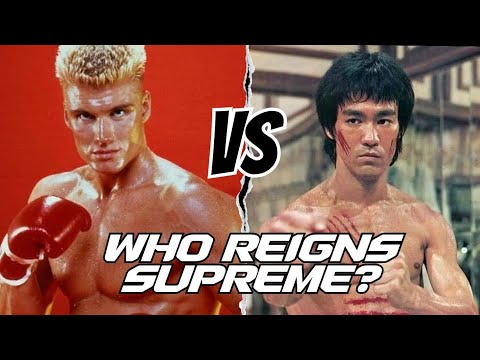 Bruce Lee vs Dolph Lundgren: The Ultimate Showdown of Speed vs Strength