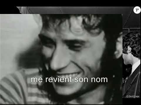 Videoclip de Mon amour à Marie — Johnny Hallyday