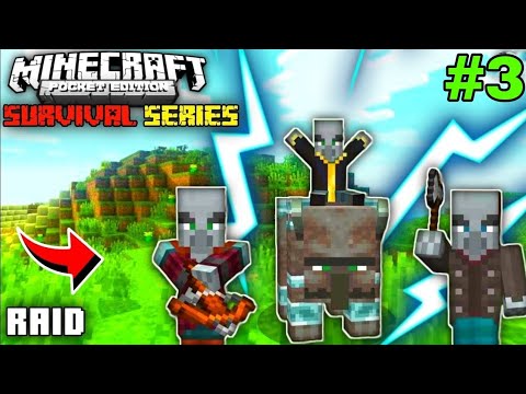 I took Revenge 😡 on Pillagers And Defeat Ep-3 | Minecraft Survival Series | @RisibleTwins
