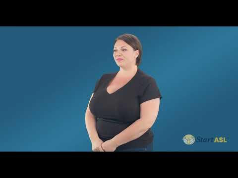 Video thumbnail: How to sign Listen in ASL