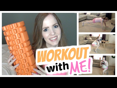 WORKOUT WITH ME! | A WEEK OF MY WORKOUTS~BUSY MOM CARDIO, STRENGTH & FOAM ROLLING Video