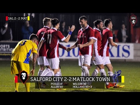 Salford City 2-2 Matlock Town - Evo-Stik Northern Premier League 27.10.15