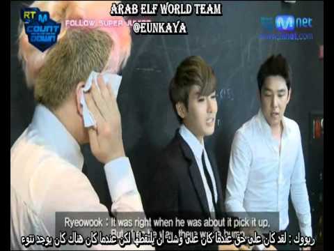 120726 {Arabic Sub} سوبر جونير -- RT M !Countdown ~