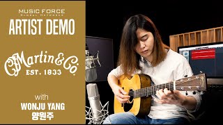 Video thumbnail for Martin Custom Shop OM-18E Mulberry Demo ('Celebrated Chop Waltz' Arranged by Guitarist '양원주') by Music Force Official