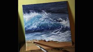 Painting waves Part 2 | Acrylic Painting |