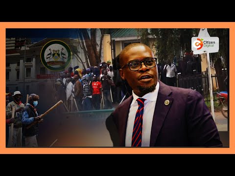 Governor Sakaja denies link to goons in Nairobi protest