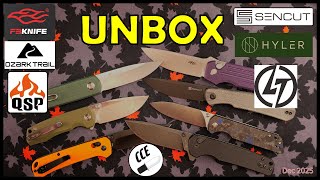 #unbox Hyler Mamba / QSP Parrot V2 / Olitans G061 / Sencut Scitus / Ganzo FH926 & FH927
