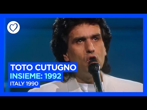 Toto Cutugno - Insieme: 1992 - Italy 🇮🇹 - Grand Final - Winner of Eurovision 1990