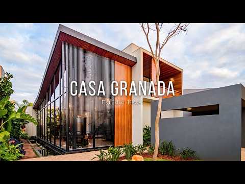 Casa Granada | Contemporary Glass House in the Countryside of São Paulo, Brazil