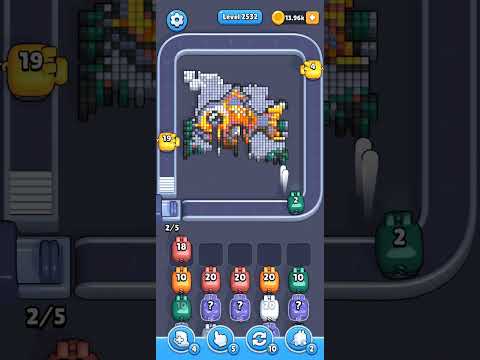 Pixel Flow Level 2532 Walkthrough