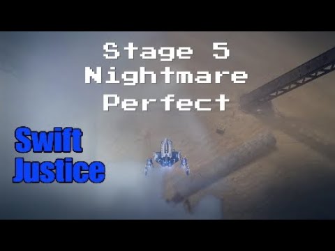 Sky Force Reloaded - Stage 5 Nightmare Perfect  (Swift Justice) PS4 🎵 Lazerhawk - So Far Away