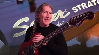 Video thumbnail for Squier Standard Series 2004 Stratocaster demo + review by Foxy's Guitar Show