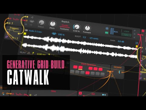 Building of Generative-2023-05-24 Catwalk in Bitwig