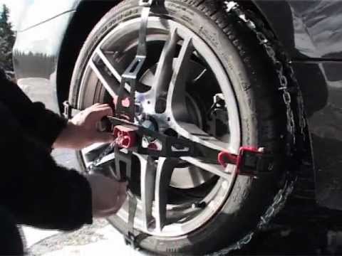 POLAIRE Trak Auto : passanger car snow Chain removing - Chaine à neige tourisme démontage