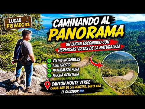 🌿 Caminata al Panorama Monte Verde | Naturaleza y Vistas Hermosas en El Salvador