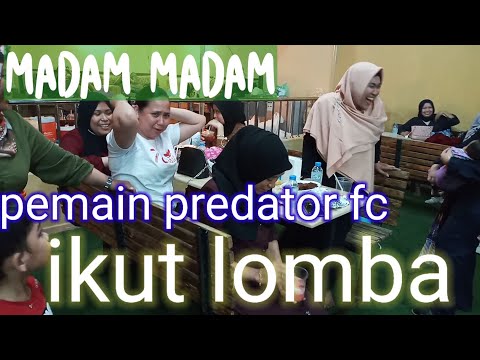 lomba agustusan 2021 lucu istri2 pemain dan official predator fc part 2
