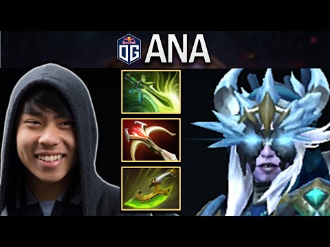OG.ANA SMURF DROW RANGER WITH 24 KILLS - DOTA 2 7.29 GAMEPLAY