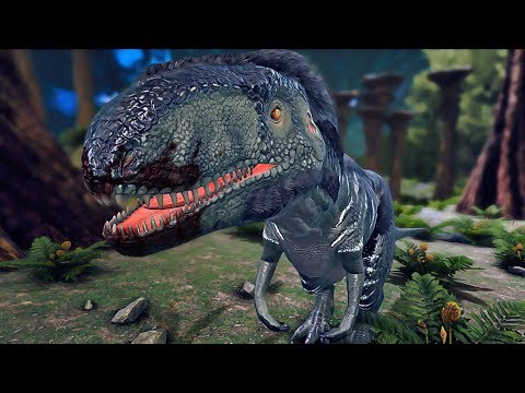 Ark Aberration - MEGALOSAURUS AND SURPRISED BY THE DRAKE #2