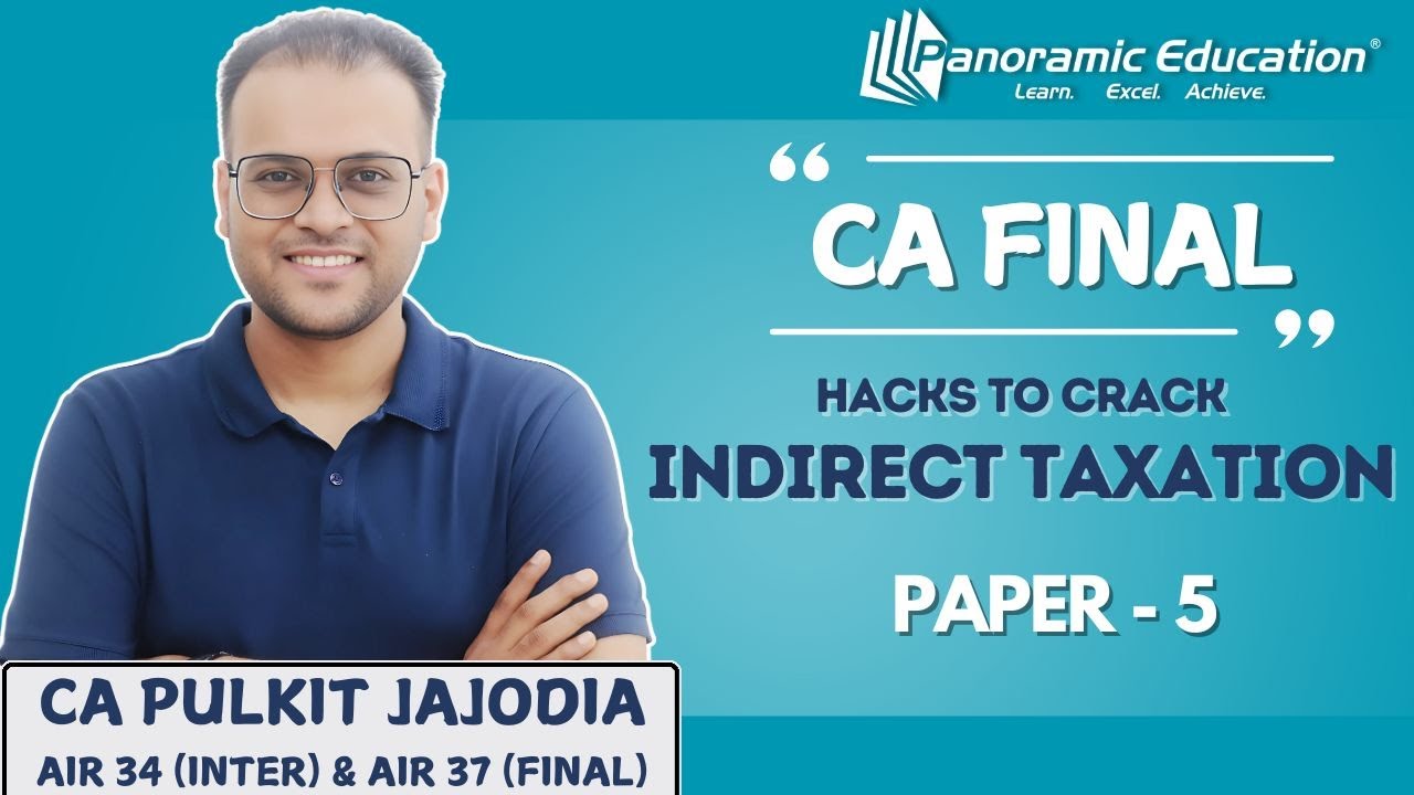 CA Final | Paper 5 | Hacks to Crack IDT Code | CA Pulkit Jajodia