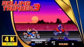 Rolling Thunder 3 【Longplay】