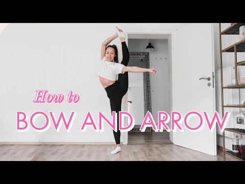Bow and Arrow Tutorial // Cheerleading, Gymnastics