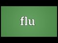 Flu Meaning