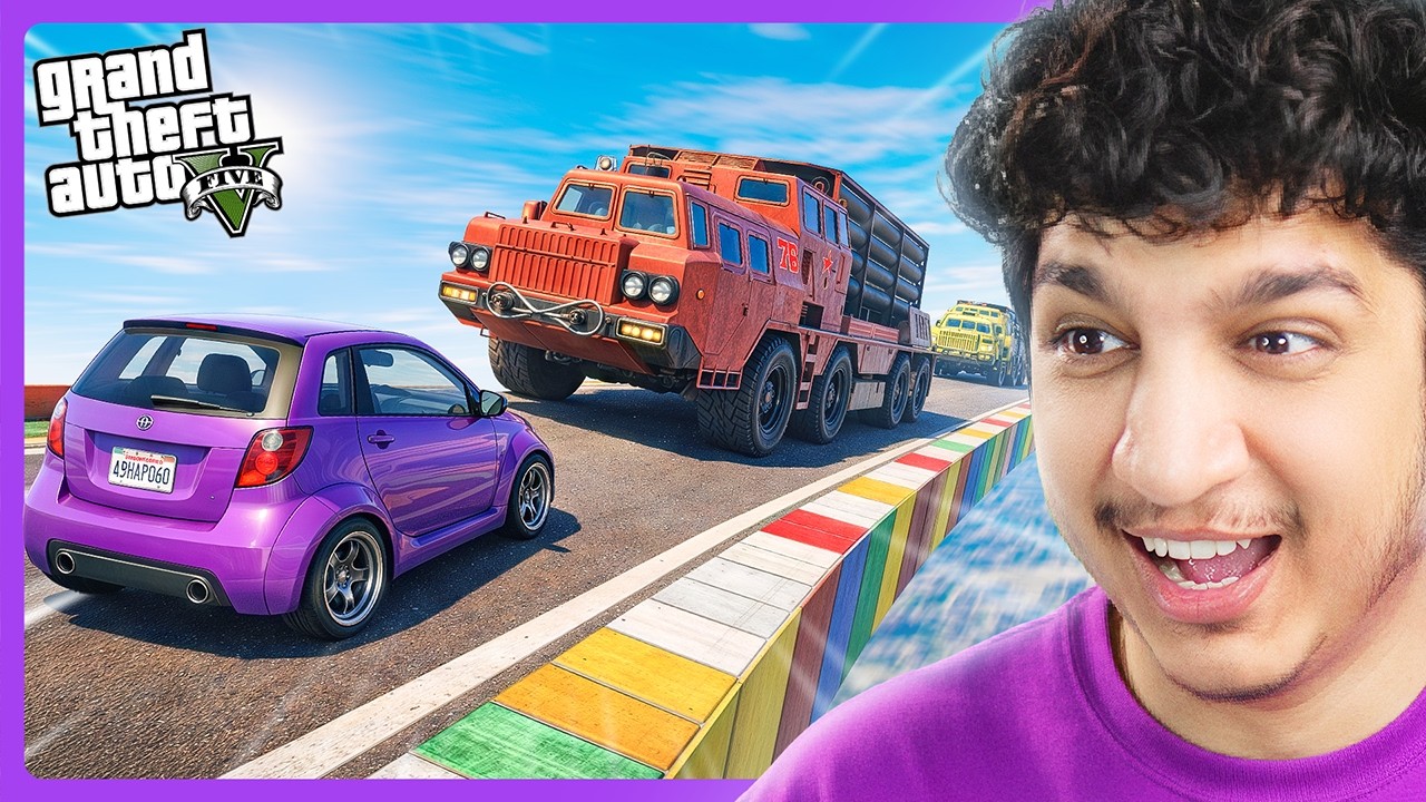Impossible Face to Face GTA V Races | Potato