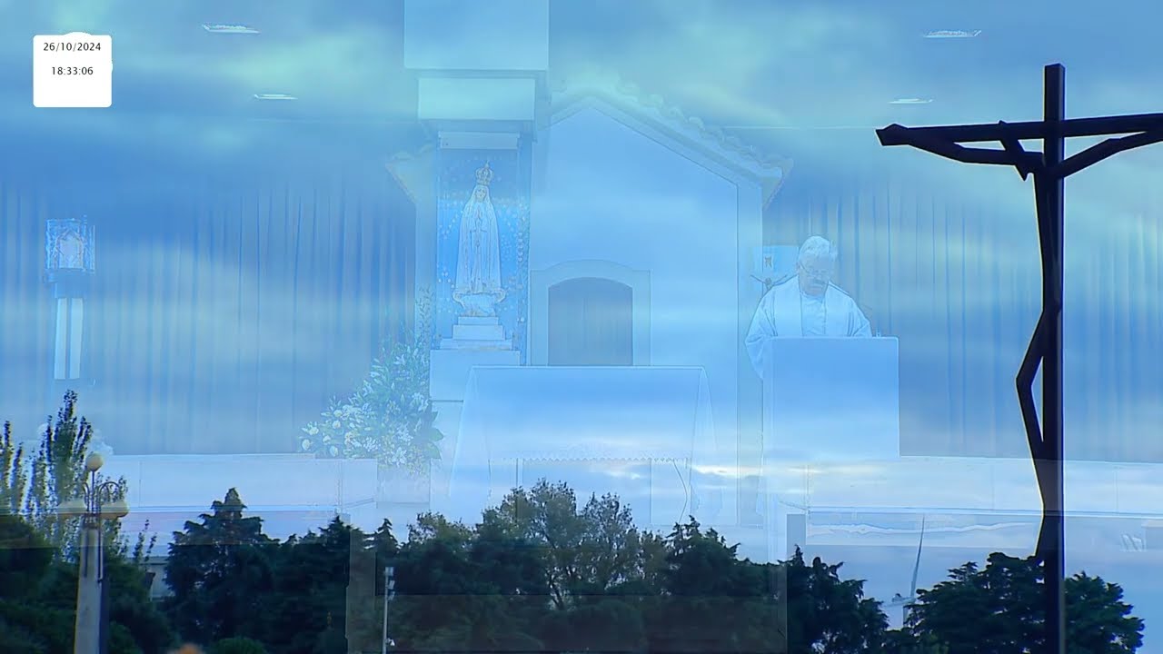 Terço a Nossa Senhora de Fátima desde a Capelinha das Aparições 26.10.2024