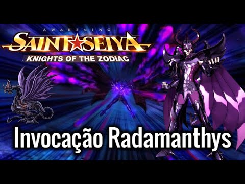 Gastei Tudo Em Busca do Wyvern Radamanthys Saint Seiya Awakening
