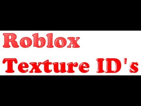 How to find Texture ID's in Roblox UPDATED