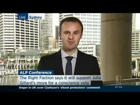 Gay marriage pushed at ALP conference