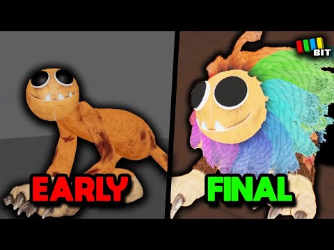 Poppy Playtime Chapter 4 Unused Concepts | LOST BITS [TetraBitGaming]