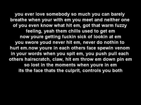 Eminem ft Rihanna - Love the way you lie  LYRICS