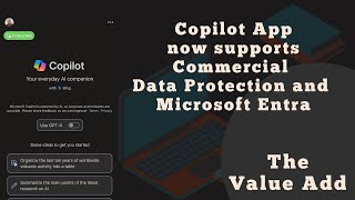 Copilot App for iOS/Android now supports Commercial Data Protection and Microsoft Entra