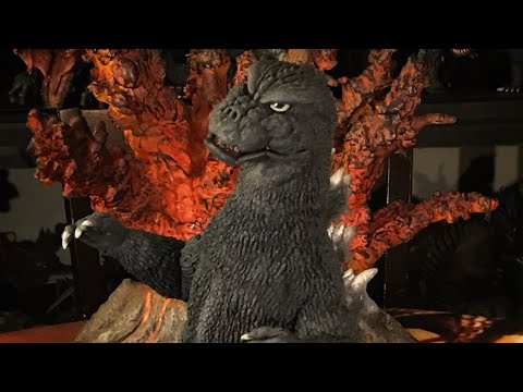 Godzilla 1975 Monster Maker 28 30cm Resin Model Kit Review!!!!
