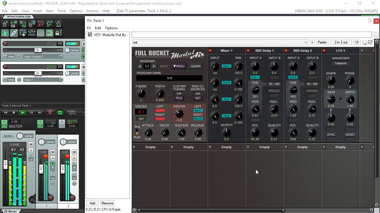 ModulAir by Full Bucket Music - Synth (Modular) Plugin VST VST3 