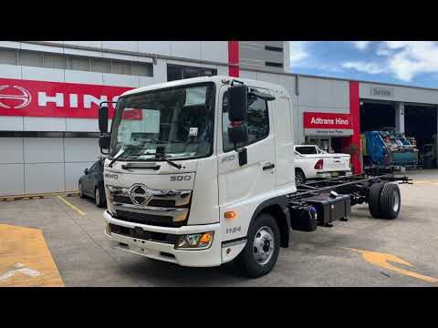 Hino FD 1124 - 5190 Wheelbase - Auto - Cab Chassis