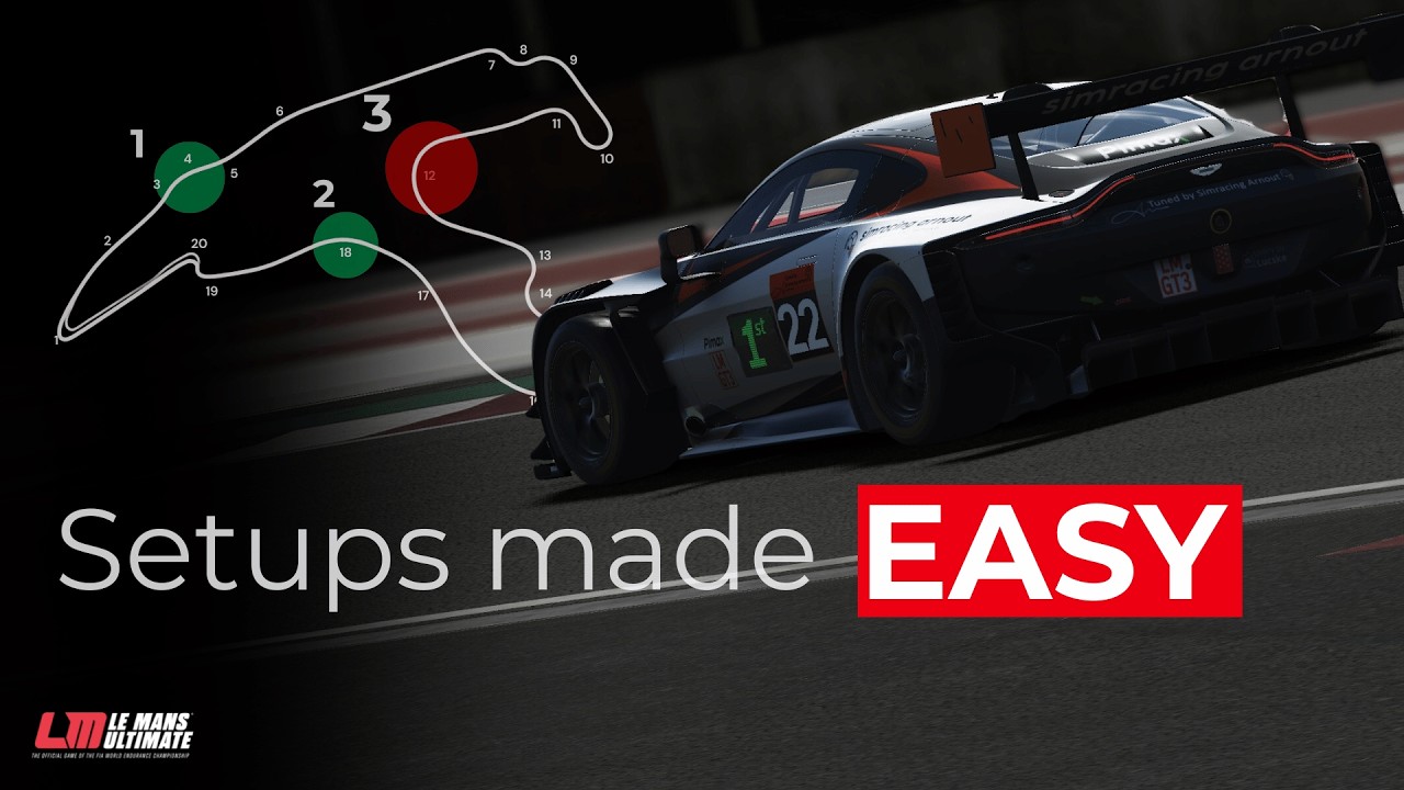 How I Build Every GT3 Car Setup in LMU V1.3 (3-Step System)