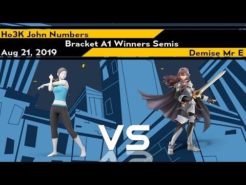 [Smash Ultimate] Xeno175 (Bracket A1 Winners Semis) - Ho3K John Numbers vs Demise Mr E
