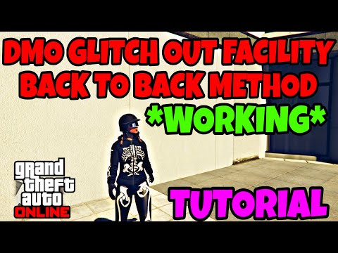 *NEW* DMO GLITCH OUT | GTA 5 ONLINE | FACILITY BACK 2 BACK METHOD (TUTORIAL) 1.72!