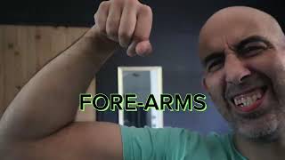 How I Train FOREARMS - HOW I LIKE TO TRAIN MY FOREARMS at 52 Years Old