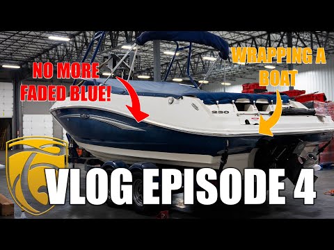 Tailored Vlog - Ep 4: We Wrap another Boat!