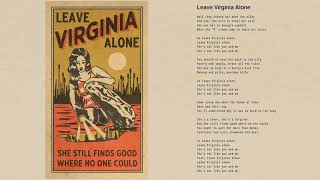 Tom Petty - Leave Virginia Alone (Official Lyric Video)