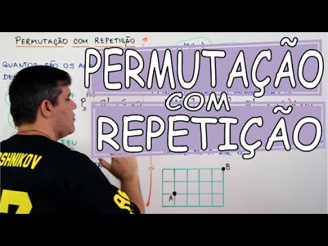 PERMUTAÇÃO COM REPETIÇÃO