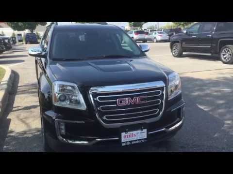 2017 GMC Terrain AWD SLT Sliding Glass Sunroof Black Oshawa ON Stock #170090