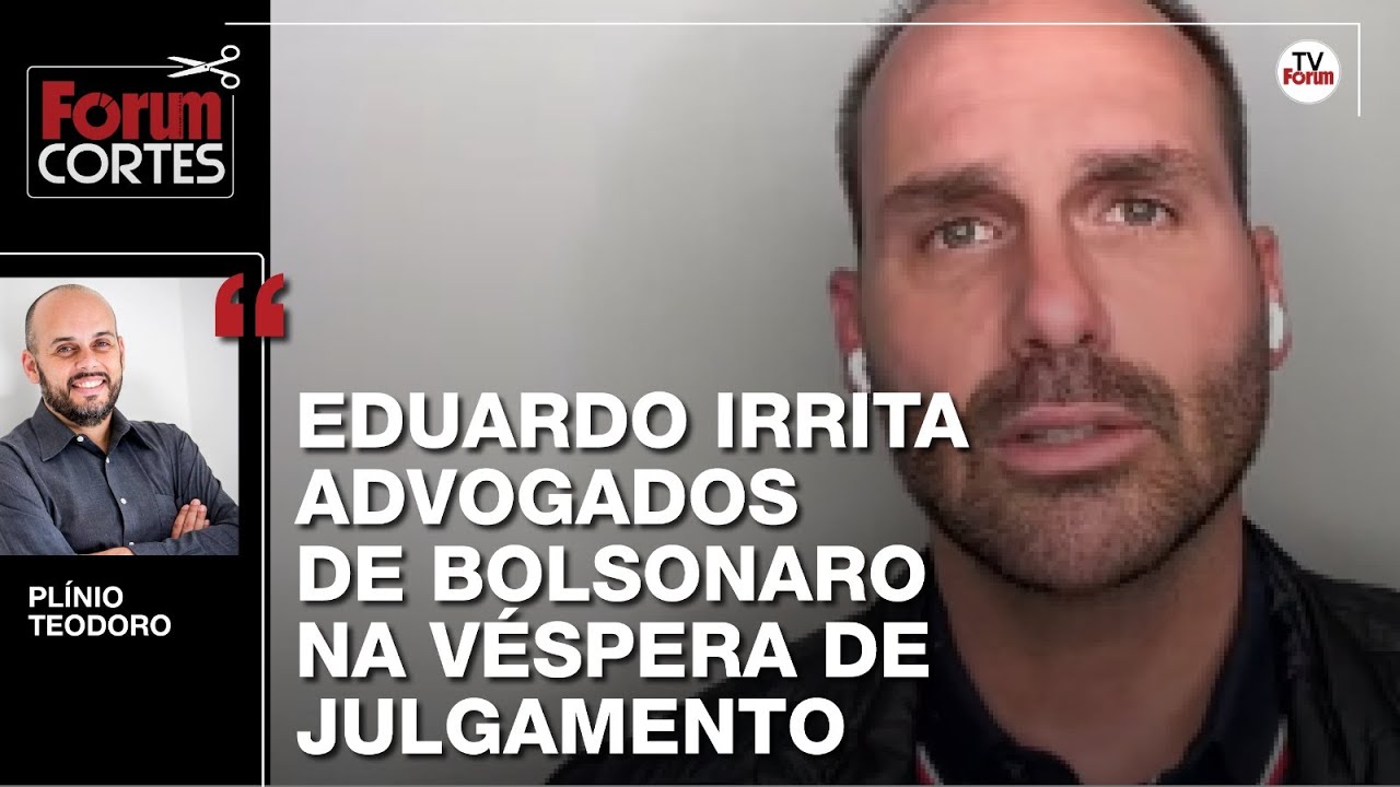 Dos EUA, filho de Bolsonaro tumultua ação da defesa do pai no Supremo