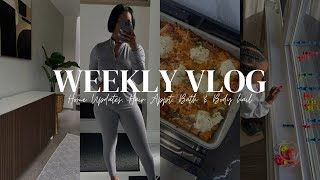 WEEKLY VLOG: Home updates, Hair appointment, Bath & Body Haul, Asher’s New Room, Cooking & More!